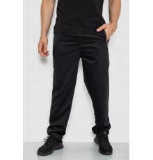 Спорт брюки мужские, цвет черный, 244R4932
