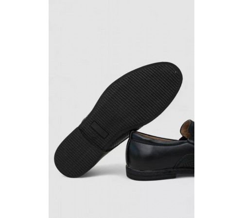 Туфли мужские с перфорацией, цвет темно-синий, 243RB1971.