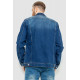 Джинсова куртка чоловіча, колір синій, 157R4598