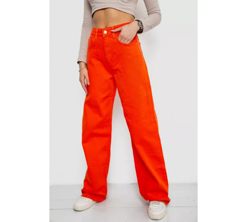 Джинси жіночі, колір помаранчевий, 250R1119