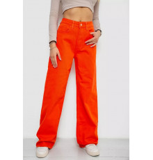 Джинсы женские, цвет оранжевый, 250R1119.