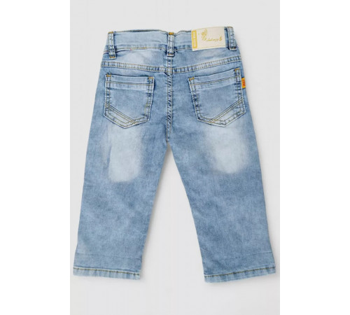 Капри джинсовые для девочек, цвет голубой, 247R2606