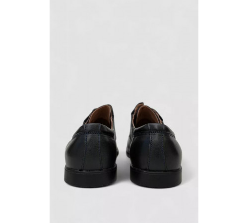 Туфлі чоловічі з перфорацією, колір темно-синій, 243RC1853