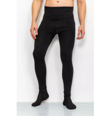 Термоштани чоловічі на флісі, колір чорний, 131R5005