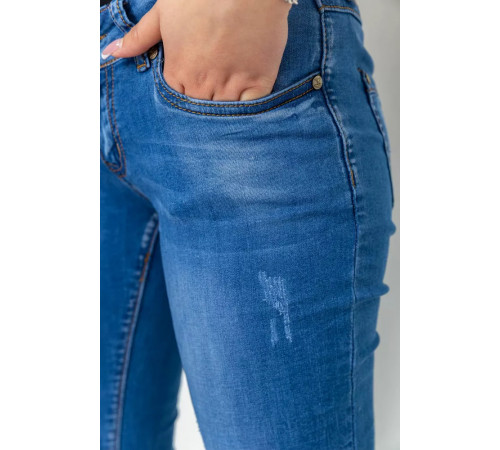 Джинсы женские, цвет синий, 244RKL3302