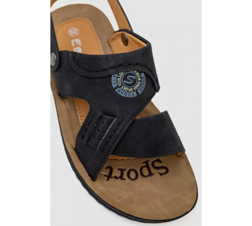 Сандалии детские для мальчика, цвет черный, 243RL9108