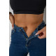 Джинсы женские, цвет синий, 244R2025-3