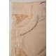 Джинсовые шорты для девочки, цвет бежевый, 247R10033