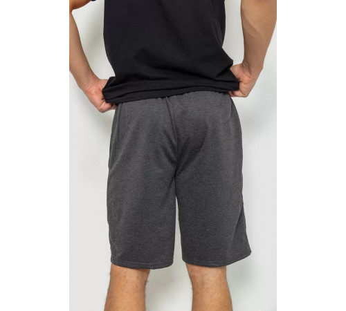Шорты мужские, цвет темно-серый, 244R6369