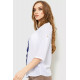 Блуза класична, колір біло-синій, 230R111