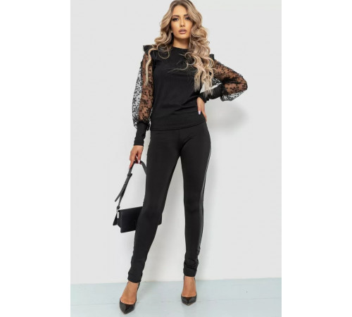 Лосины, цвет черный, 172R111