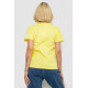 Женская футболка с принтом, цвет желтый, 238R57384-1