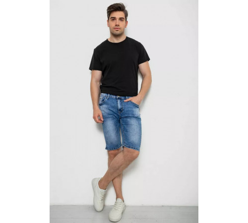 Шорти чоловічі джинсові, колір синій, 244RLS22-0213X