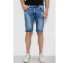 Шорты мужские джинсовые, цвет синий, 244RLS22-0213X