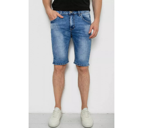 Шорти чоловічі джинсові, колір синій, 244RLS22-0213X