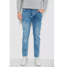 Джинсы мужские однотонные, цвет голубой, 247R1242.