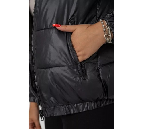 Куртка женская демисезонная, цвет черный, 244R007-5 Куртка женская демисезонная, цвет черный, 244R007-5