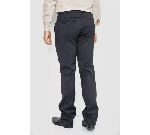 Штани чоловічі класичні, колір чорний, 244RFH307-1