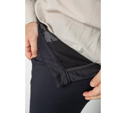 Штани чоловічі класичні, колір чорний, 244RFH307-1