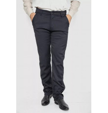 Брюки мужские классические, цвет черный, 244RFH307-1.