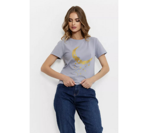 Женская футболка, цвет серый, 102R189