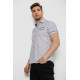 Сорочка чоловіча з коротким рукавом, колір сірий, 214RG601