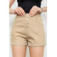 Шорти жіночі стрейчові, колір бежевий, 214R655