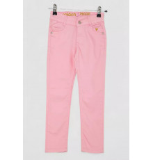 Джинси для дівчаток, колір рожевий, 247R10018