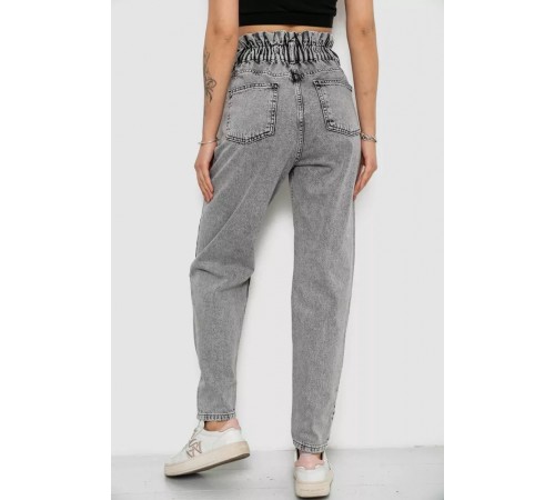 Джинси жіночі Mom-fit, колір сірий, 244R1601S20-LZ Джинси жіночі Mom-fit, колір сірий, 244R1601S20-LZ