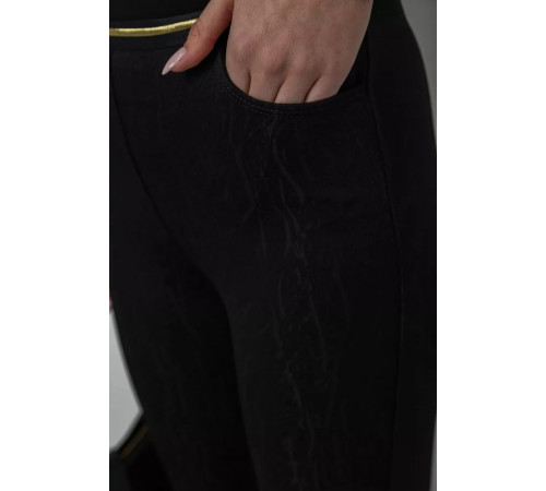 Легінси, колір чорний, 244R875