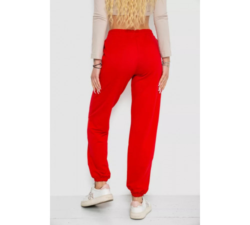 Спортивні штани жіночі, колір червоний, 247R4670