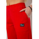 Спортивні штани жіночі, колір червоний, 247R4670