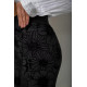 Лосины однотонные, цвет черный, 238R327-3