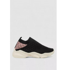 Сліпони жіночі з тканини, колір чорний, 244R291C