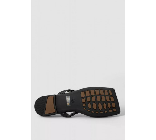 Шлепанцы женские, цвет черный, 248RL115