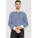 Рубашка мужская в полоску, цвет бело-синий, 214R35-18-308