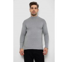 Гольф мужской на флисе, цвет светло-серый, 238R338-1.