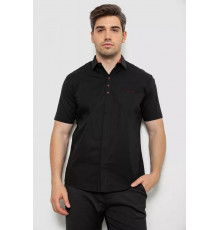 Рубашка мужская, цвет черный, 214R7326