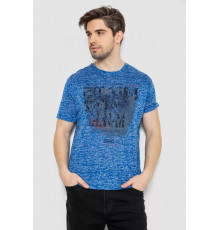 Футболка чоловіча з принтом, колір синій, 244R6019