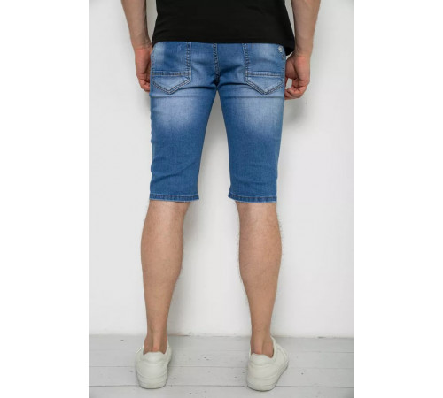 Шорты мужские джинсовые, цвет синий, 244RLS22-0215X