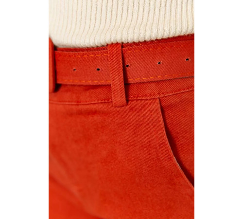 Брюки женские, цвет терракотовый, 131R111.