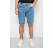 Шорты мужские джинсовые, цвет темно-голубой, 238R2023-1.