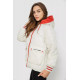 Куртка жіноча демісезонна з рукавом реглан, колір молочний, 244R8023