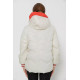 Куртка жіноча демісезонна з рукавом реглан, колір молочний, 244R8023