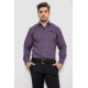 Рубашка мужская с принтом, цвет сливовый, 214R7168