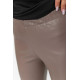 Лосини жіночі з екошкіри, колір мокко, 214R5023
