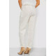 Брюки женские летние на манжете, цвет молочный, 244R350