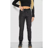 Штани жіночі укорочені, колір чорний, 243RA039