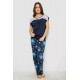Жіноча піжама з принтом, колір синій, 243R1484-003