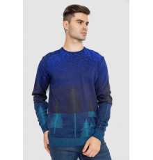 Светр чоловічий повсякденний, колір електрик, 247R6138